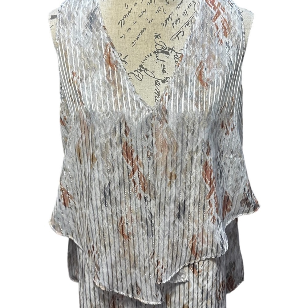 WHBM Shimmery Top Size Medium NWOT